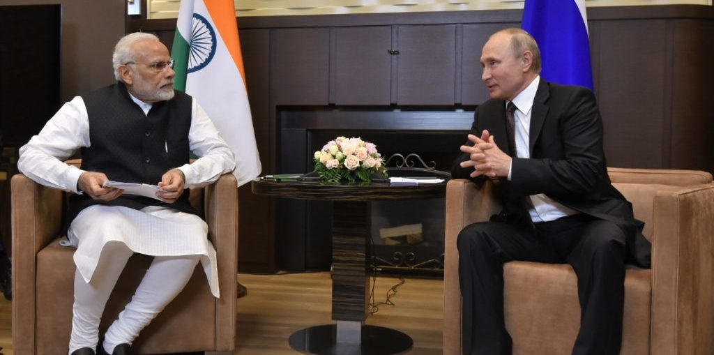 Modi-Putin Unofficial meet